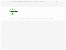Tablet Screenshot of emeraldelevators.co.uk